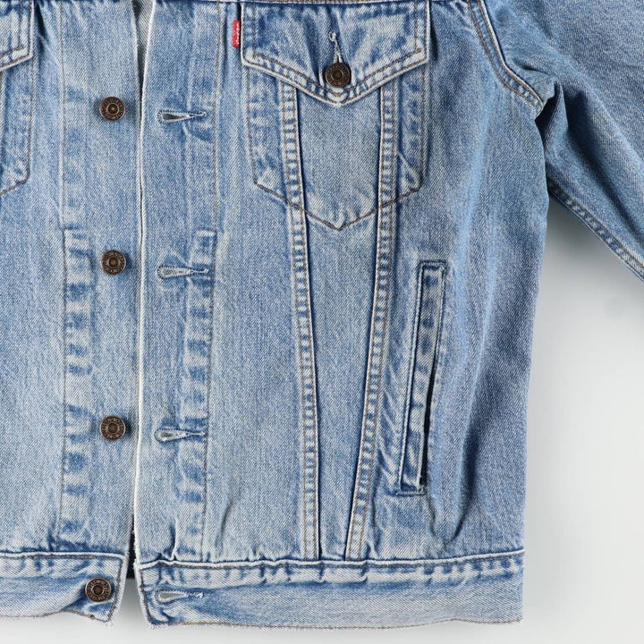 90'S Levi's 70503-0216 denim jacket, denim jacket, men's size L, vintage cotton blue type Vintage Second Hand