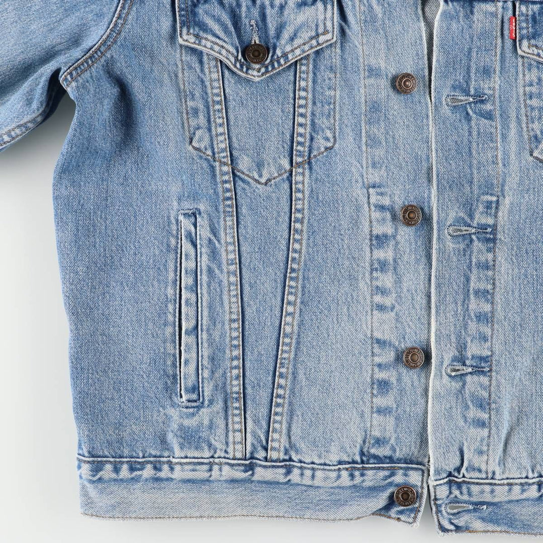 90'S Levi's 70503-0216 denim jacket, denim jacket, men's size L, vintage cotton blue type Vintage Second Hand