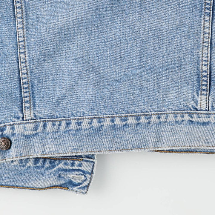 90'S Levi's 70503-0216 denim jacket, denim jacket, men's size L, vintage cotton blue type Vintage Second Hand