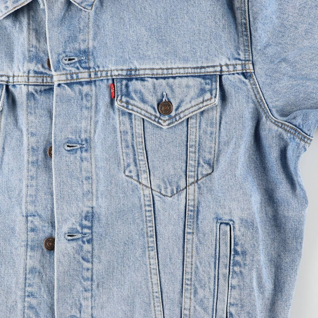 90'S Levi's 70503-0210 denim jacket, G-jacket, men's XL size, vintage cotton blue type Vintage Second Hand