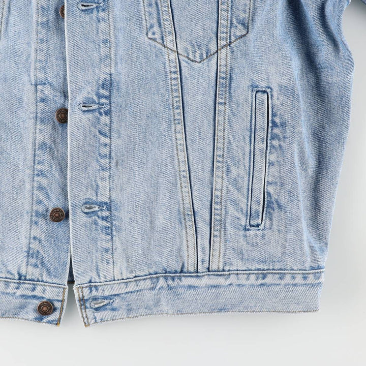 90'S Levi's 70503-0210 denim jacket, G-jacket, men's XL size, vintage cotton blue type Vintage Second Hand
