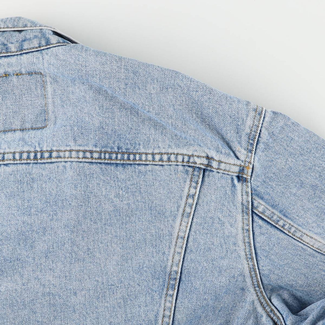 90'S Levi's 70503-0210 denim jacket, G-jacket, men's XL size, vintage cotton blue type Vintage Second Hand