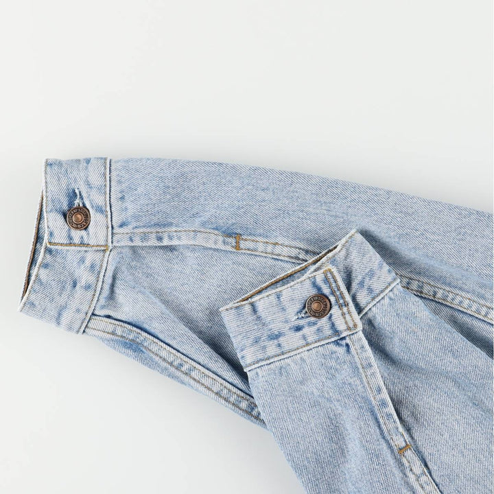 90'S Levi's 70503-0210 denim jacket, G-jacket, men's XL size, vintage cotton blue type Vintage Second Hand