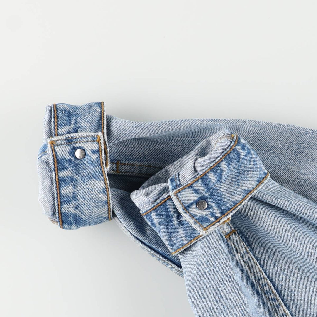 90'S Levi's 70503-0210 denim jacket, G-jacket, men's XL size, vintage cotton blue type Vintage Second Hand