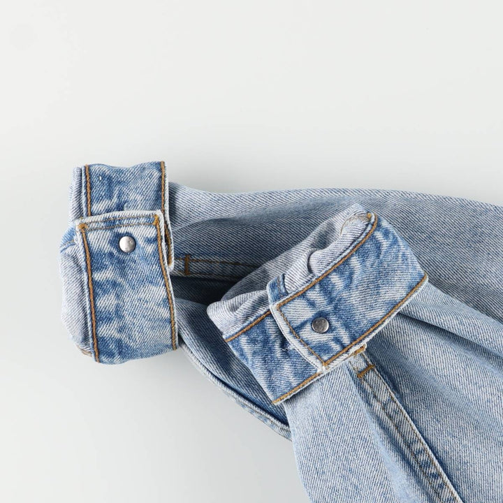 90'S Levi's 70503-0210 denim jacket, G-jacket, men's XL size, vintage cotton blue type Vintage Second Hand