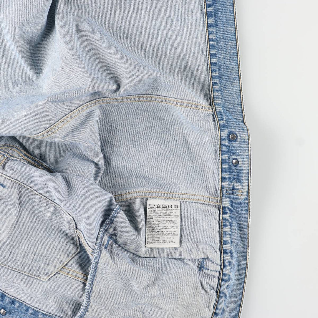 90'S Levi's 70503-0215 Denim Jacket, Men's Size XL, Vintage cotton blue type Vintage Second Hand