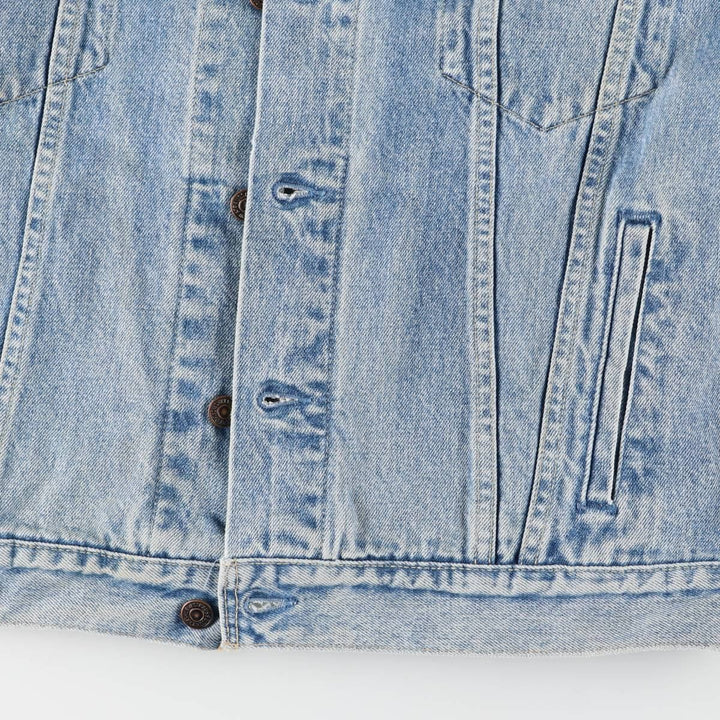 90'S Levi's 70503-0215 Denim Jacket, Men's Size XL, Vintage cotton blue type Vintage Second Hand