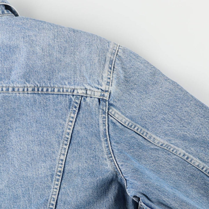 90'S Levi's 70503-0215 Denim Jacket, Men's Size XL, Vintage cotton blue type Vintage Second Hand