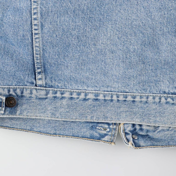 90'S Levi's 70503-0215 Denim Jacket, Men's Size XL, Vintage cotton blue type Vintage Second Hand