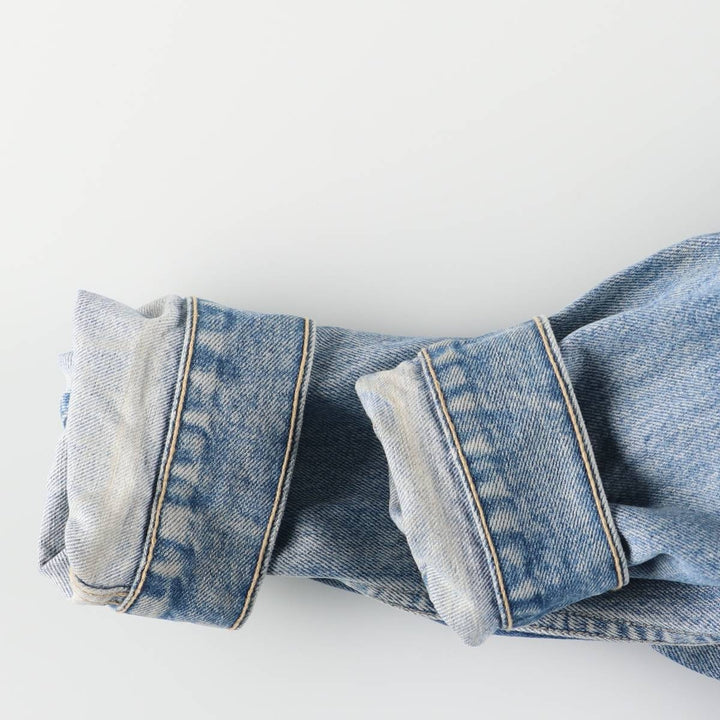 90'S Levi's 70503-0215 Denim Jacket, Men's Size XL, Vintage cotton blue type Vintage Second Hand