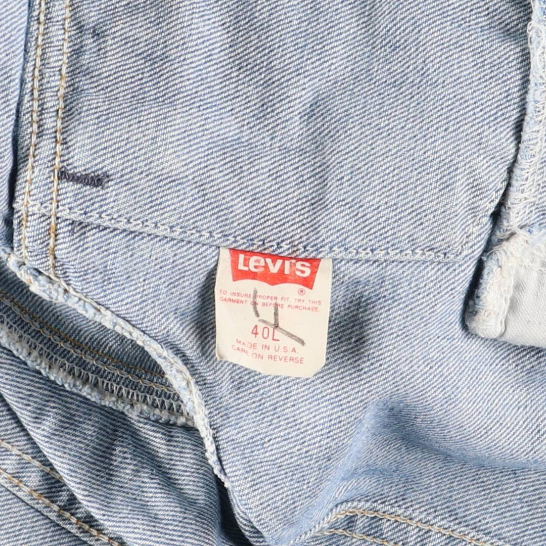 90'S Levi's 71506-0214 Denim Jacket, Made in USA, Men's Size Medium, Vintage cotton blue type Vintage Second Hand