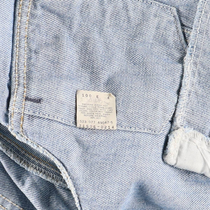 90'S Levi's 71506-0214 Denim Jacket, Made in USA, Men's Size Medium, Vintage cotton blue type Vintage Second Hand