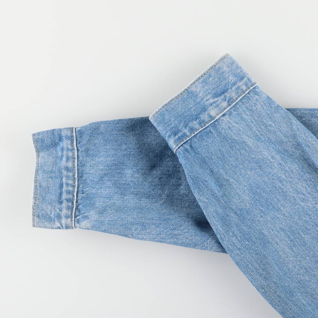 90'S Levi's 71506-0214 Denim Jacket, Made in USA, Men's Size Medium, Vintage cotton blue type Vintage Second Hand