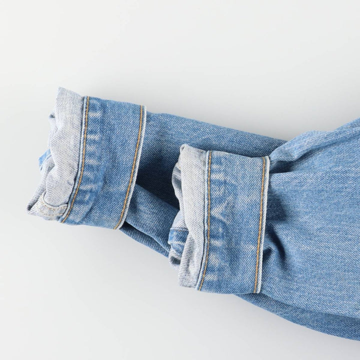 90'S Levi's 71506-0214 Denim Jacket, Made in USA, Men's Size Medium, Vintage cotton blue type Vintage Second Hand