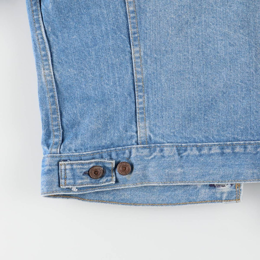 90'S Levi's 71506-0214 Denim Jacket, Made in USA, Men's Size Medium, Vintage cotton blue type Vintage Second Hand