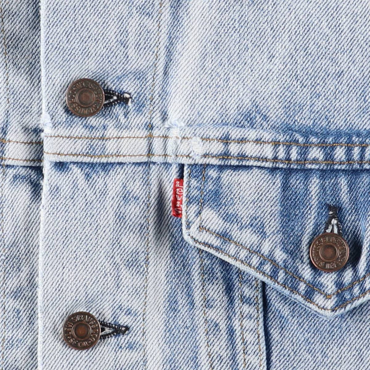 Vintage Levi's 70506-0216 denim jacket, made in the USA, size M. cotton blue type Vintage Second Hand