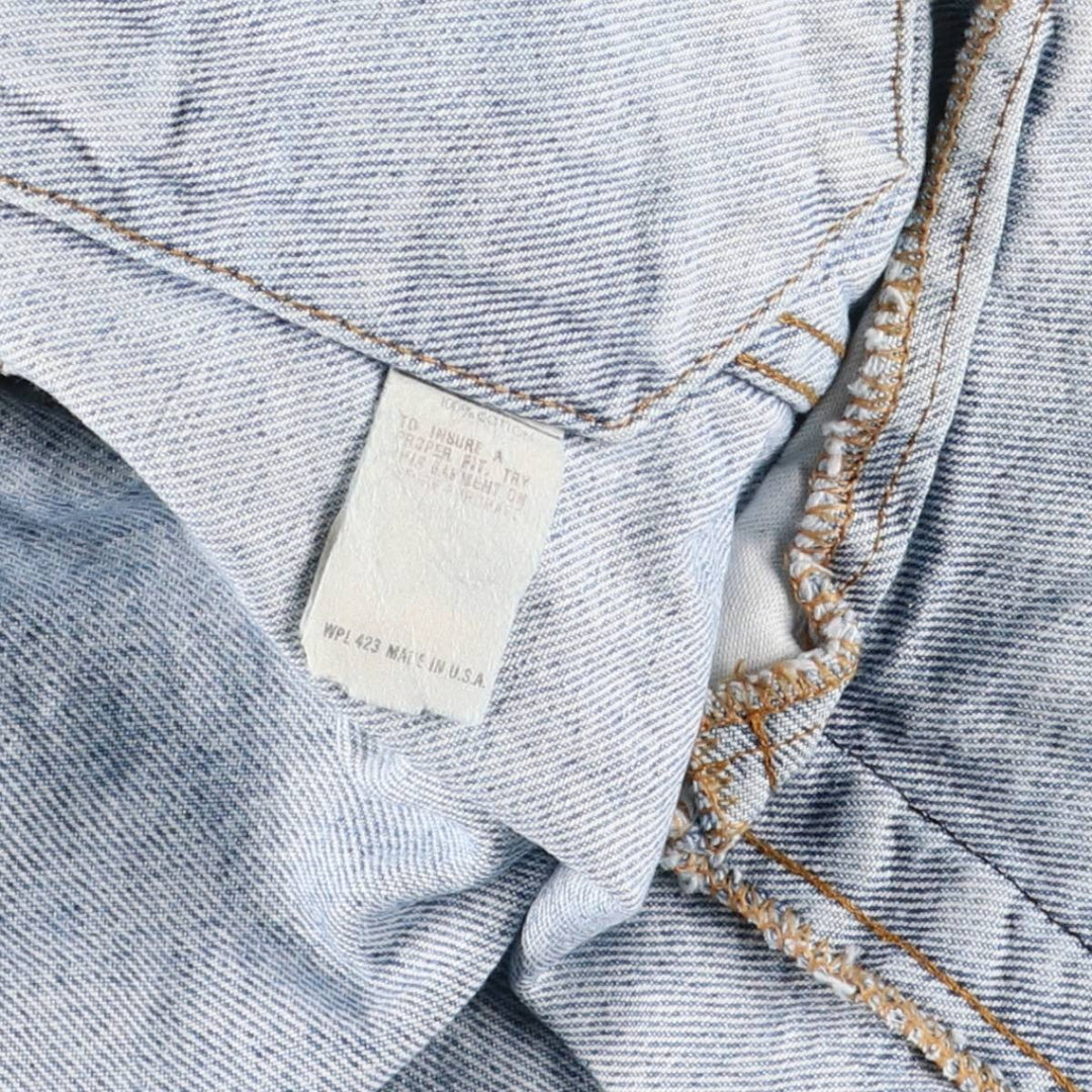 Vintage Levi's 70506-0216 denim jacket, made in the USA, size M. cotton blue type Vintage Second Hand