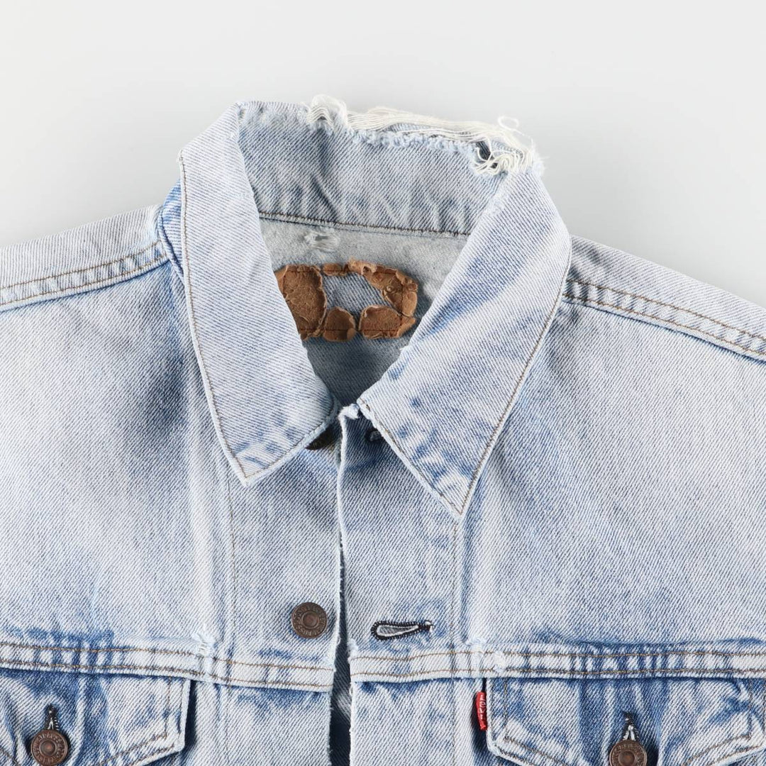 Vintage Levi's 70506-0216 denim jacket, made in the USA, size M. cotton blue type Vintage Second Hand