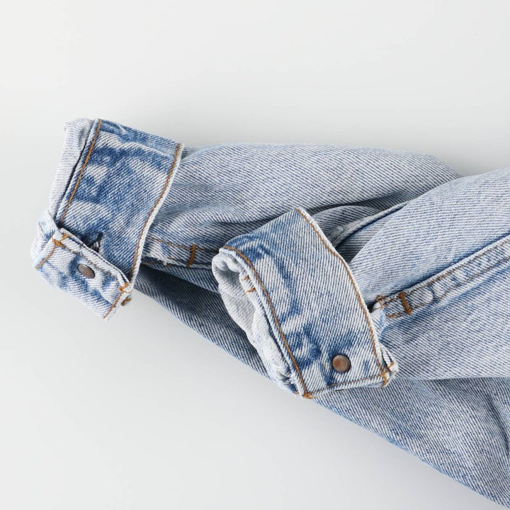 Vintage Levi's 70506-0216 denim jacket, made in the USA, size M. cotton blue type Vintage Second Hand