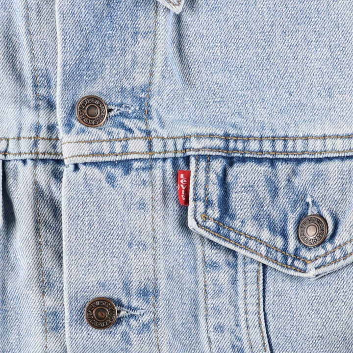 90'S Levi's 70503-0210 denim jacket, denim jacket, men's size L, vintage cotton blue type Vintage Second Hand