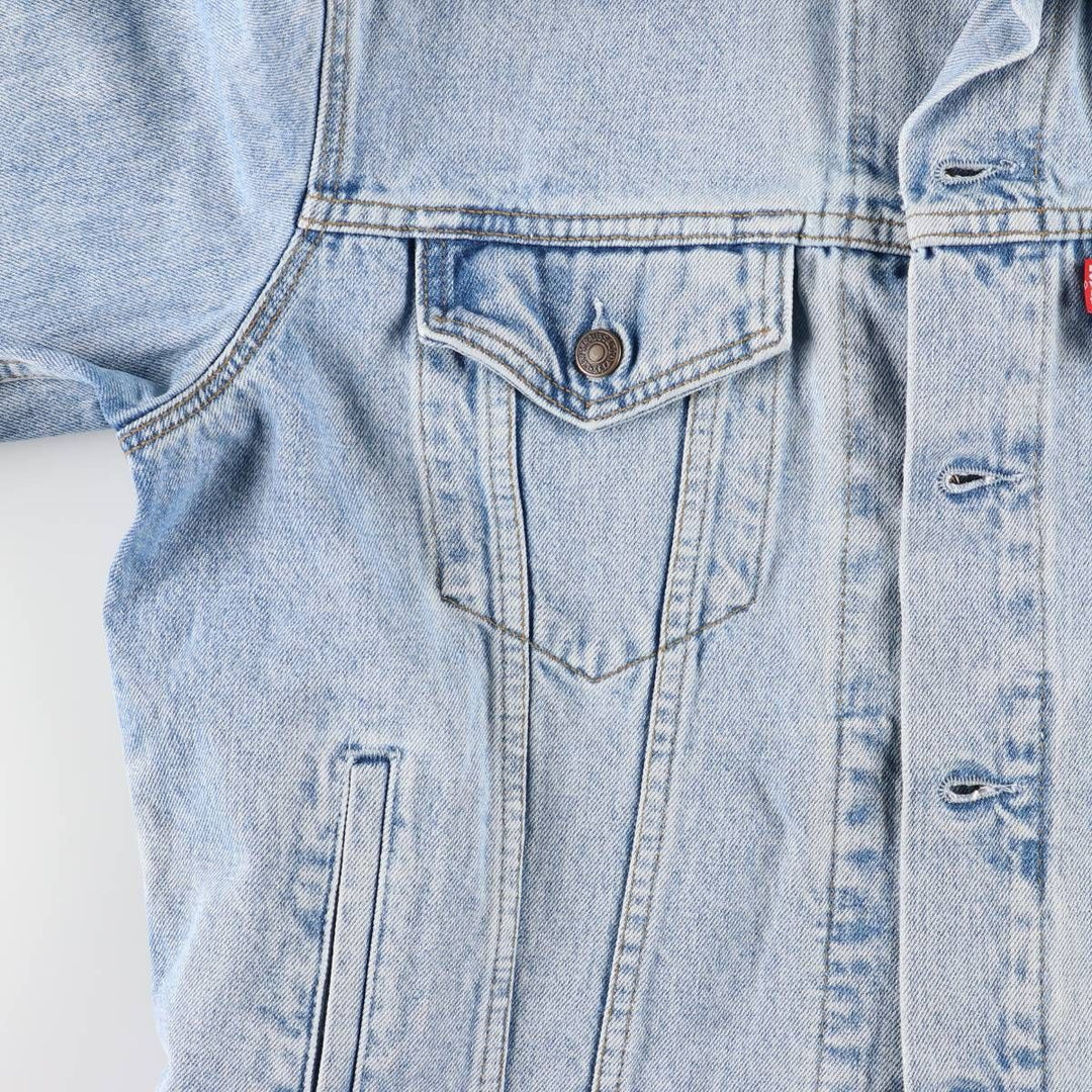 90'S Levi's 70503-0210 denim jacket, denim jacket, men's size L, vintage cotton blue type Vintage Second Hand