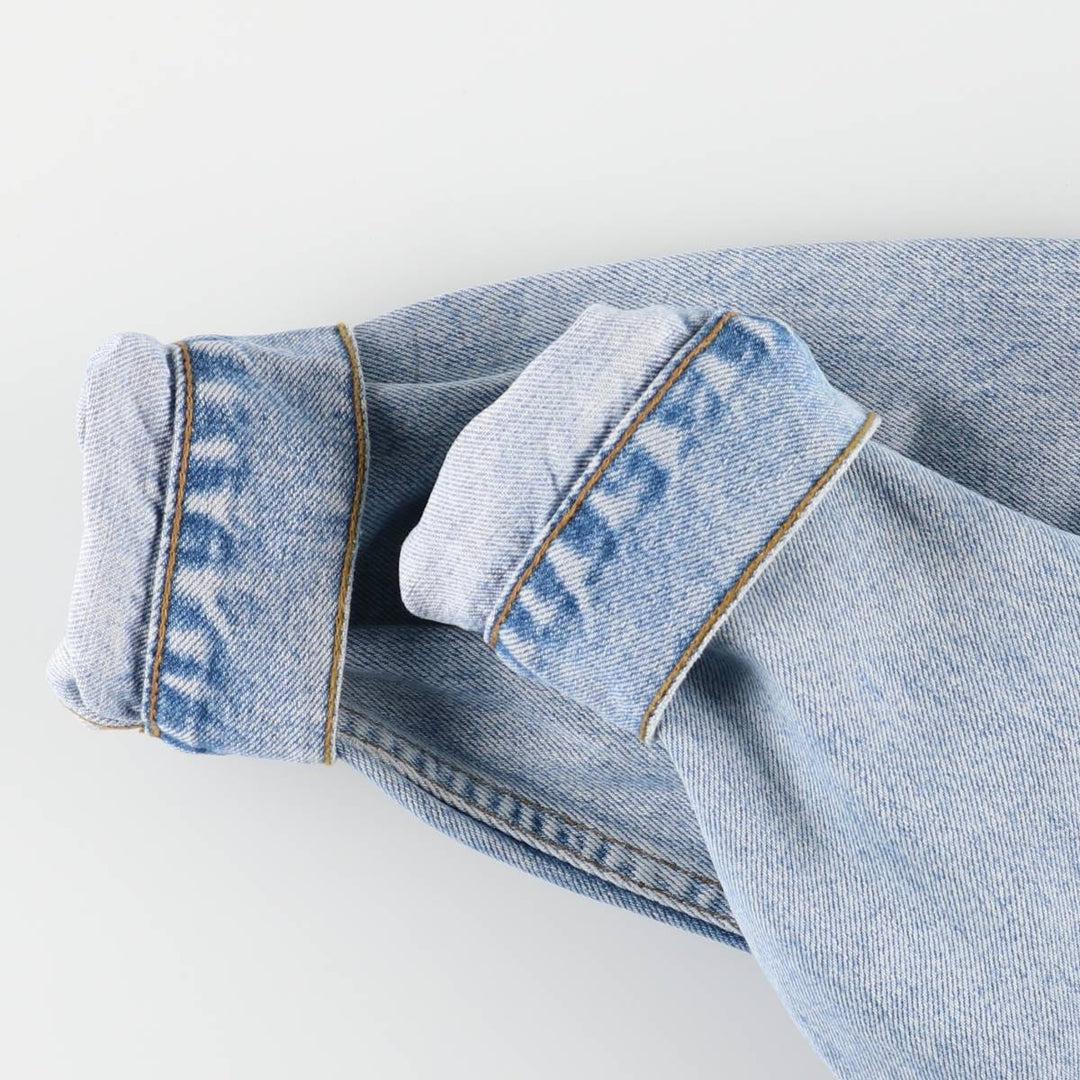 90'S Levi's 70503-0210 denim jacket, denim jacket, men's size L, vintage cotton blue type Vintage Second Hand
