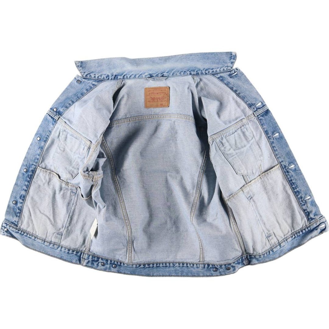 90'S Levi's 70503-0210 denim jacket, denim jacket, men's size L, vintage cotton blue type Vintage Second Hand