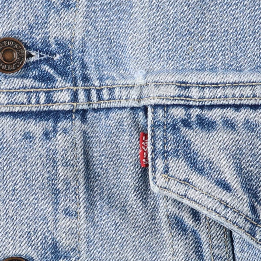 90'S Levi's 70503-0210 denim jacket, denim jacket, men's size L, vintage cotton blue type Vintage Second Hand