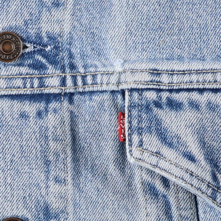 90'S Levi's 70503-0210 denim jacket, denim jacket, men's size L, vintage cotton blue type Vintage Second Hand