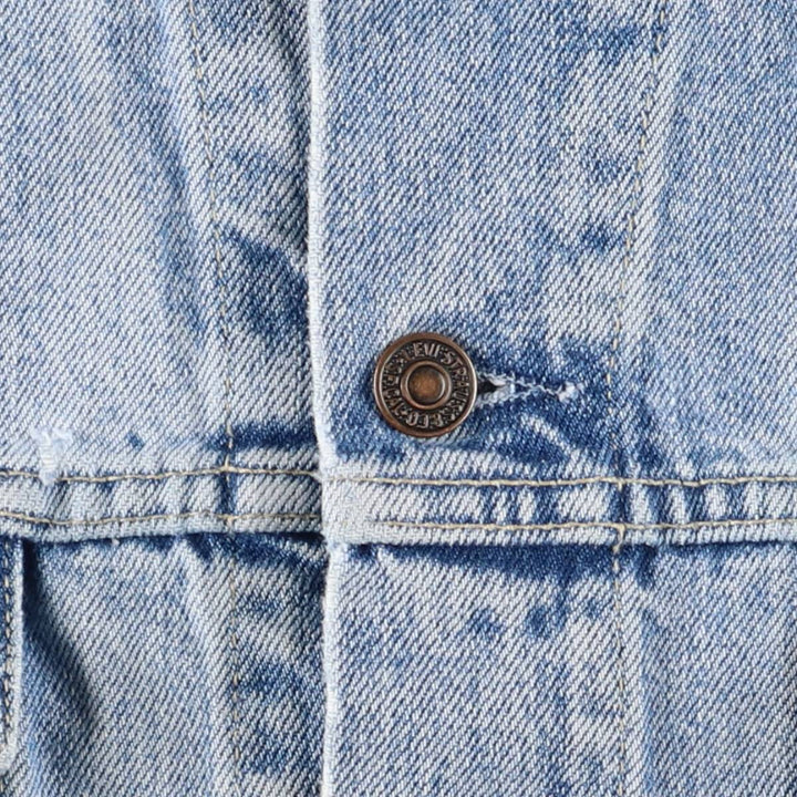 90'S Levi's 70503-0210 denim jacket, denim jacket, men's size L, vintage cotton blue type Vintage Second Hand