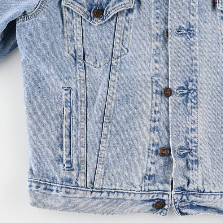 90'S Levi's 70503-0210 denim jacket, denim jacket, men's size L, vintage cotton blue type Vintage Second Hand