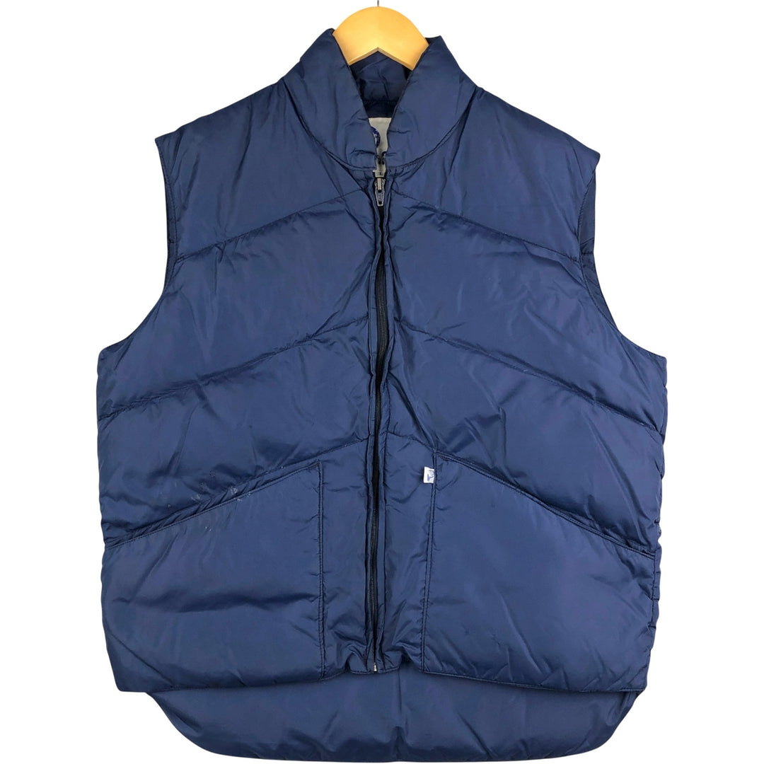 Vintage Penfield Men's Down Vest, Size L Down (insulation) navy blue type Vintage Second Hand