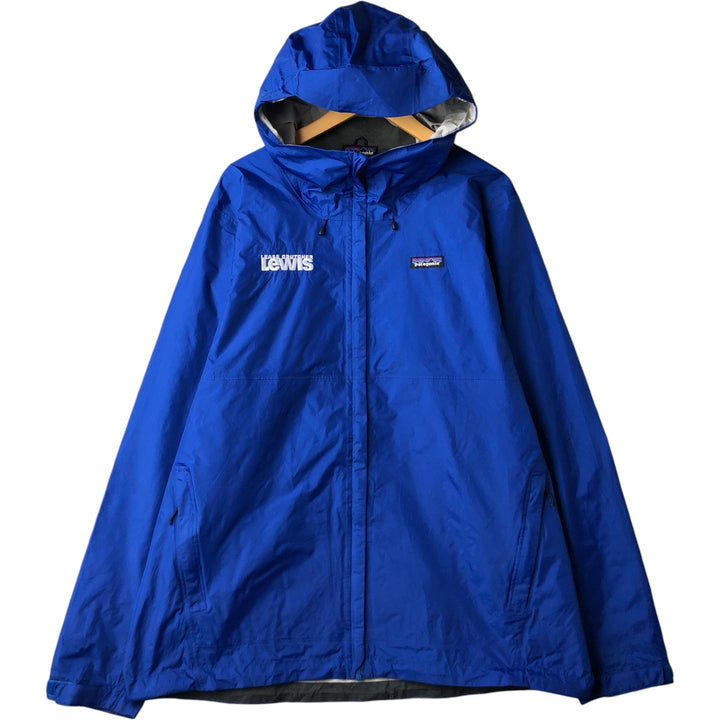Patagonia Torrent Shell Jacket 83802FA17 Ripstop Mountain Parka Shell Jacket Men's XXL Nylon blue type Vintage Second Hand