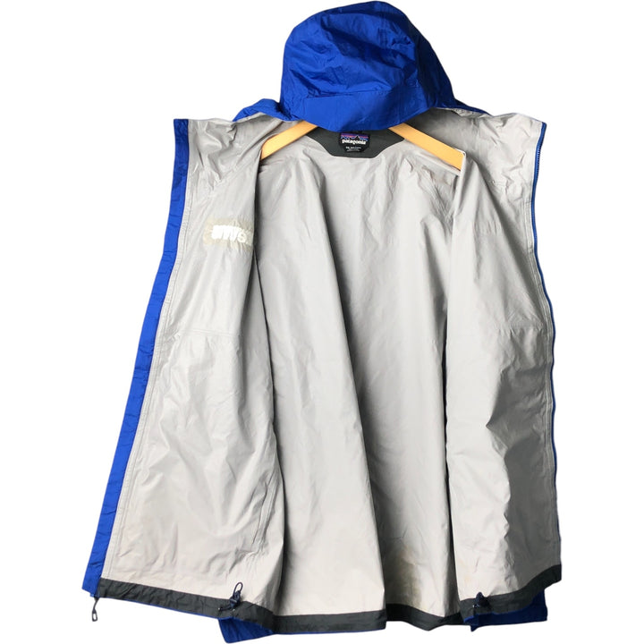 Patagonia Torrent Shell Jacket 83802FA17 Ripstop Mountain Parka Shell Jacket Men's XXL Nylon blue type Vintage Second Hand