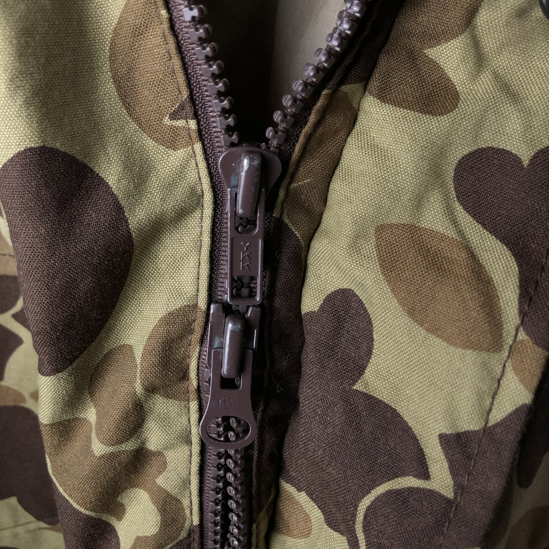 Vintage 80s-90'S Red Head BION-2 Camouflage Pattern Hunting Jacket, Men's Size L Nylon Khaki type Vintage Second Hand