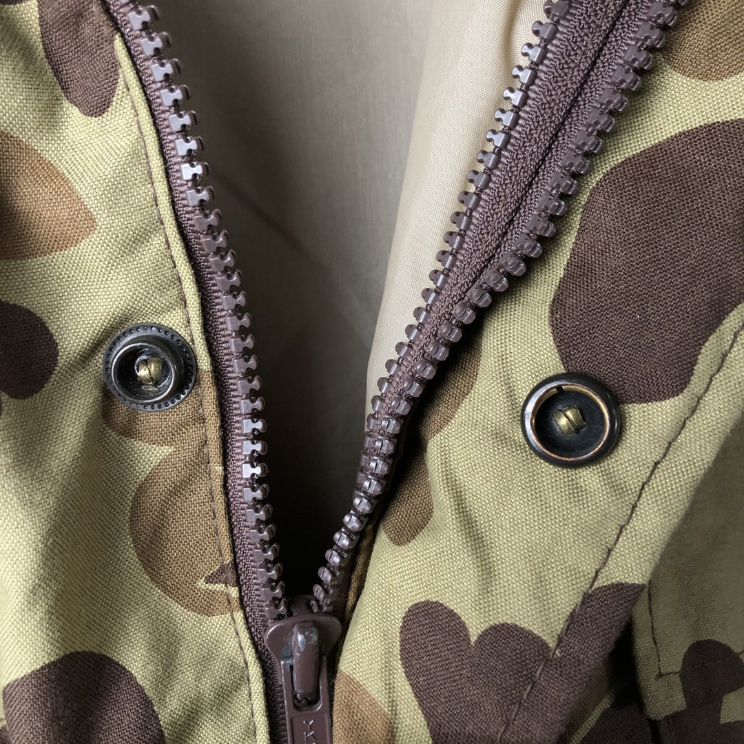 Vintage 80s-90'S Red Head BION-2 Camouflage Pattern Hunting Jacket, Men's Size L Nylon Khaki type Vintage Second Hand
