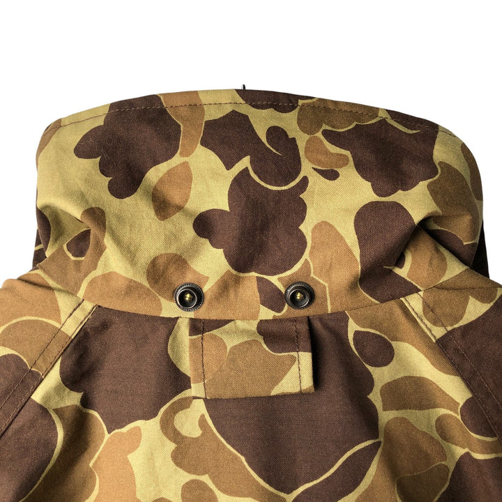 Vintage 80s-90'S Red Head BION-2 Camouflage Pattern Hunting Jacket, Men's Size L Nylon Khaki type Vintage Second Hand