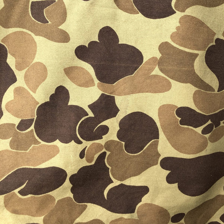 Vintage 80s-90'S Red Head BION-2 Camouflage Pattern Hunting Jacket, Men's Size L Nylon Khaki type Vintage Second Hand