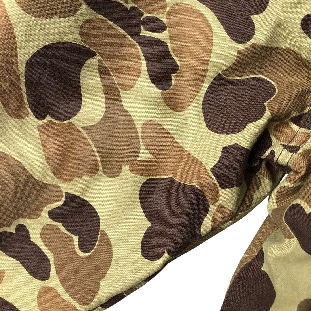 Vintage 80s-90'S Red Head BION-2 Camouflage Pattern Hunting Jacket, Men's Size L Nylon Khaki type Vintage Second Hand