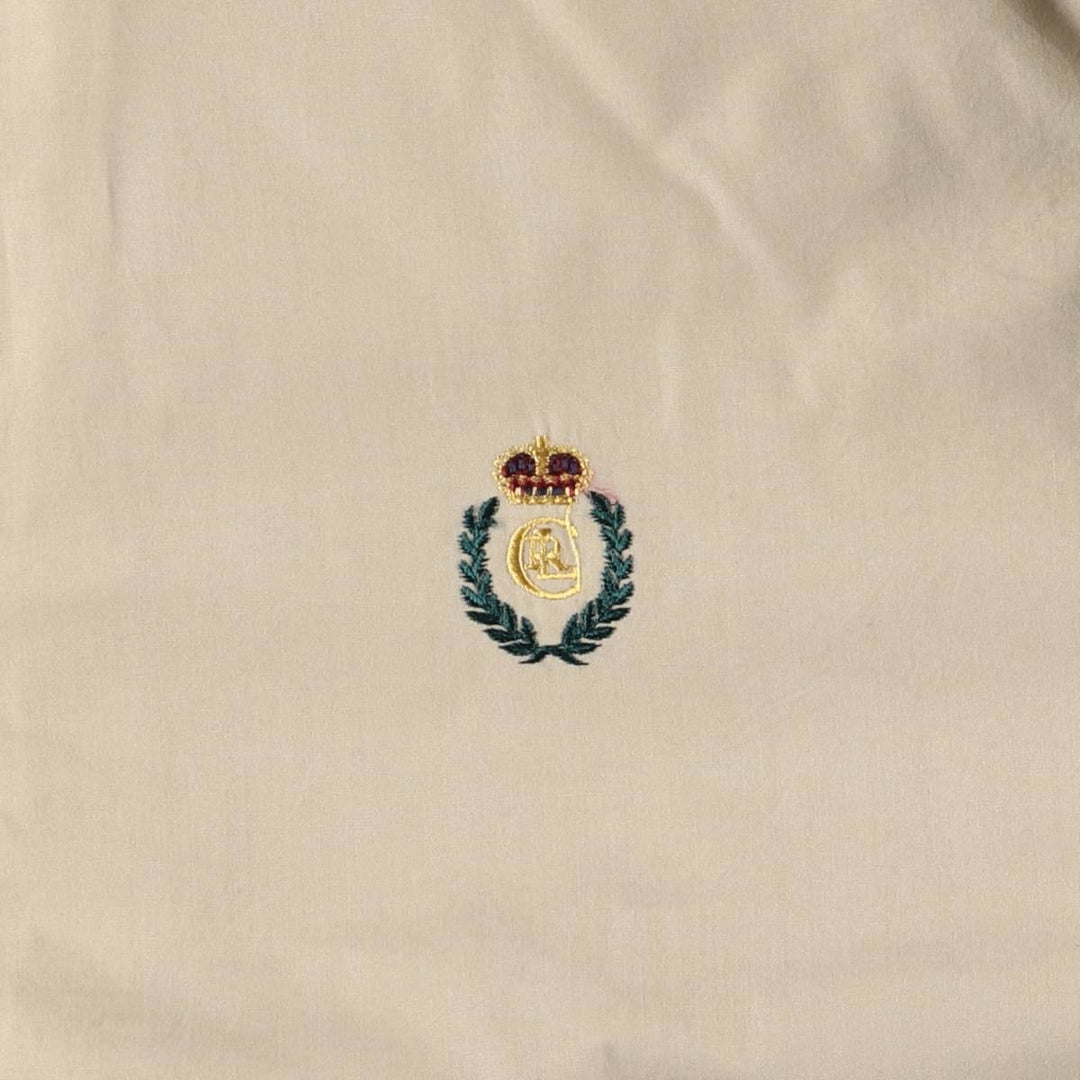 Ralph Lauren CHAPS windbreaker, men's size L polyester Beige type Vintage Second Hand