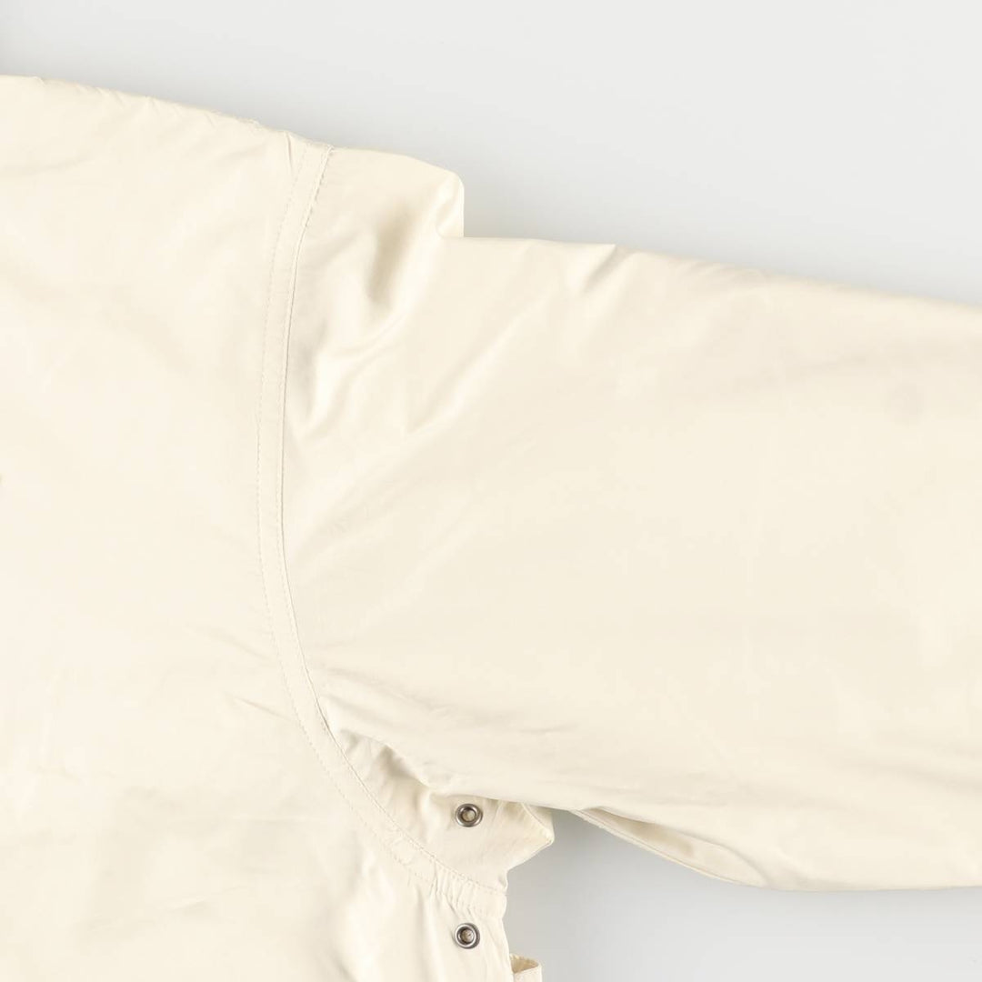 Vintage 90'S Ralph Lauren POLO SPORT half-zip warm-up pullover, men's size M polyester unbleached Vintage Second Hand