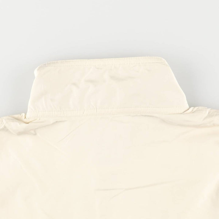 Vintage 90'S Ralph Lauren POLO SPORT half-zip warm-up pullover, men's size M polyester unbleached Vintage Second Hand