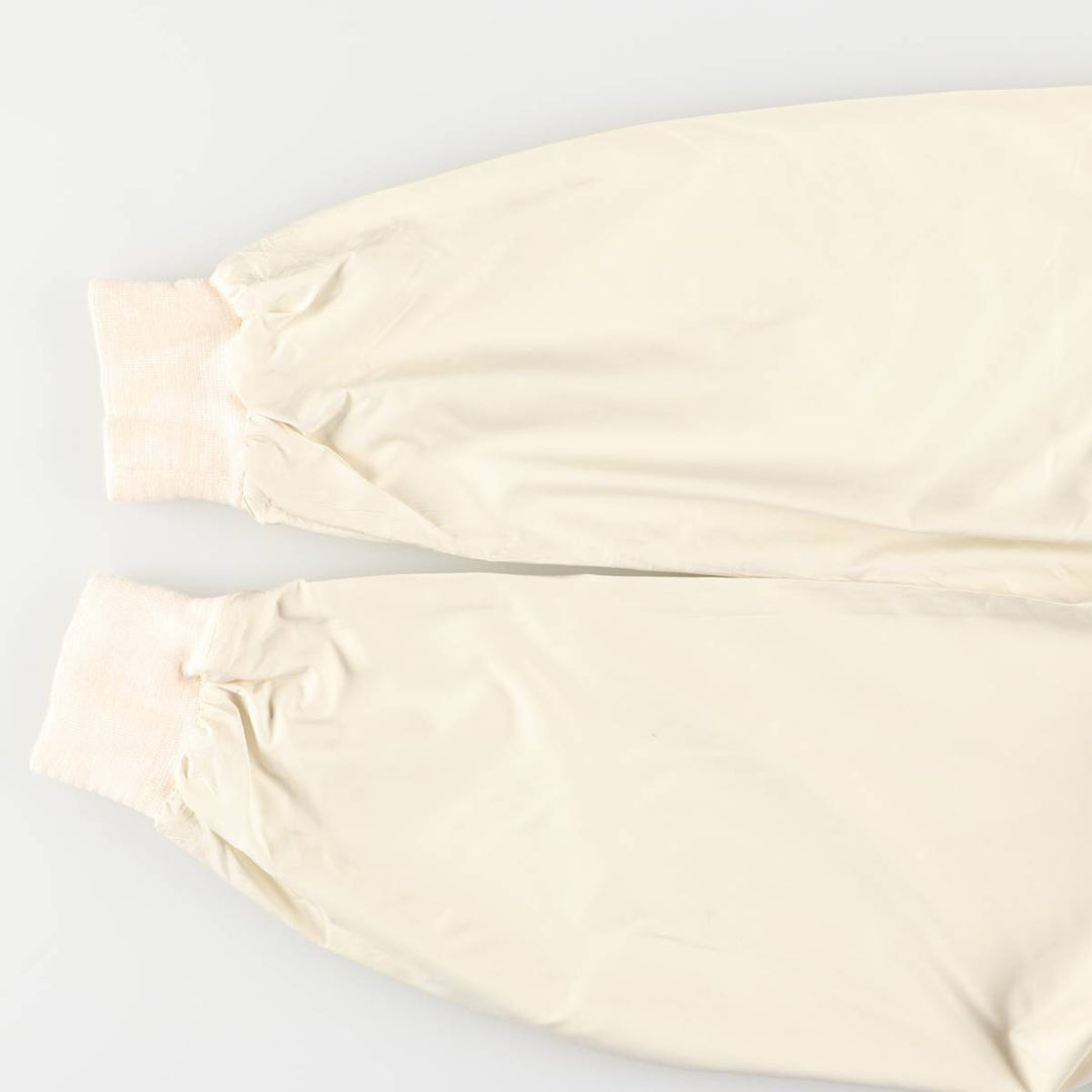 Vintage 90'S Ralph Lauren POLO SPORT half-zip warm-up pullover, men's size M polyester unbleached Vintage Second Hand