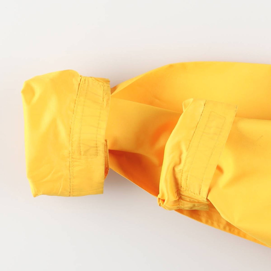 Vintage 90'S Ralph Lauren Polo Sport windbreaker, size L, men's polyester yellow type Vintage Second Hand