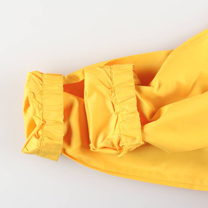 Vintage 90'S Ralph Lauren Polo Sport windbreaker, size L, men's polyester yellow type Vintage Second Hand