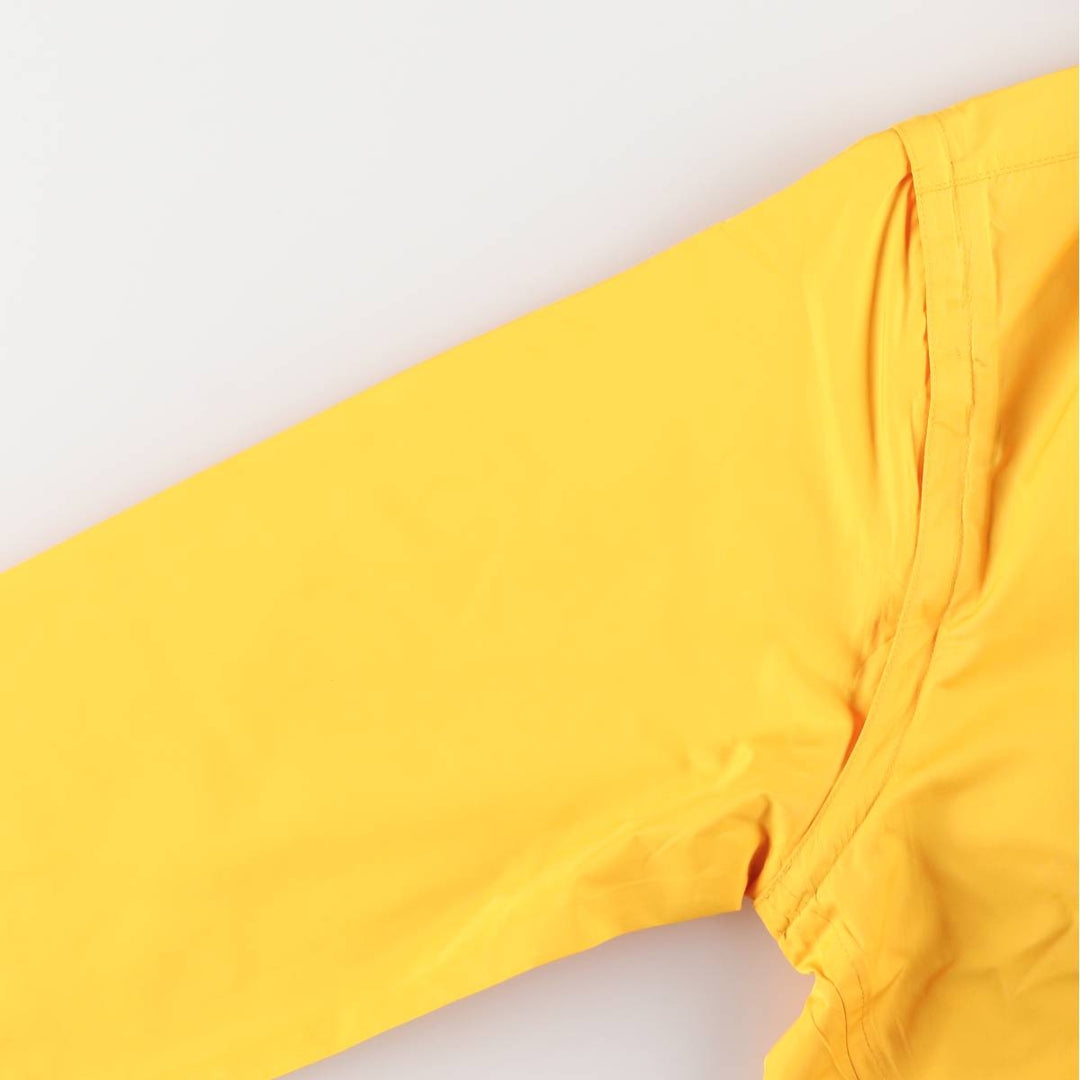 Vintage 90'S Ralph Lauren Polo Sport windbreaker, size L, men's polyester yellow type Vintage Second Hand