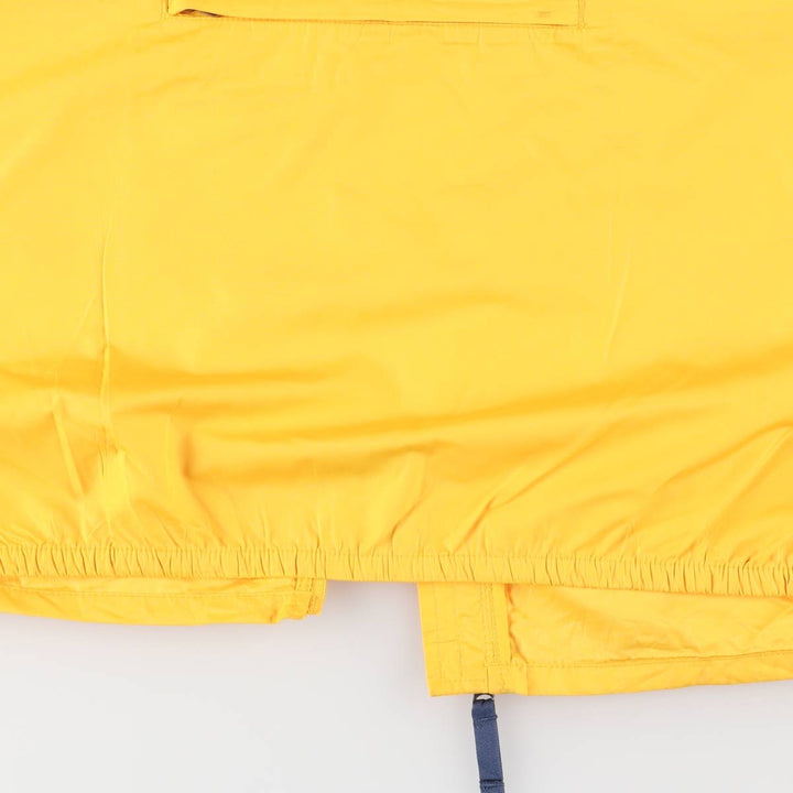 Vintage 90'S Ralph Lauren Polo Sport windbreaker, size L, men's polyester yellow type Vintage Second Hand