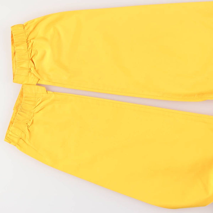 Vintage 90'S Ralph Lauren Polo Sport windbreaker, size L, men's polyester yellow type Vintage Second Hand