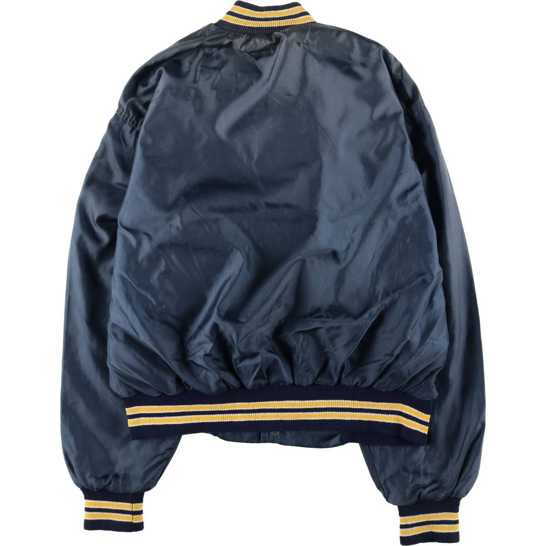 Vintage 1970'S West Wind Varsity Jacket, Men's XL unclear navy blue type Vintage Second Hand