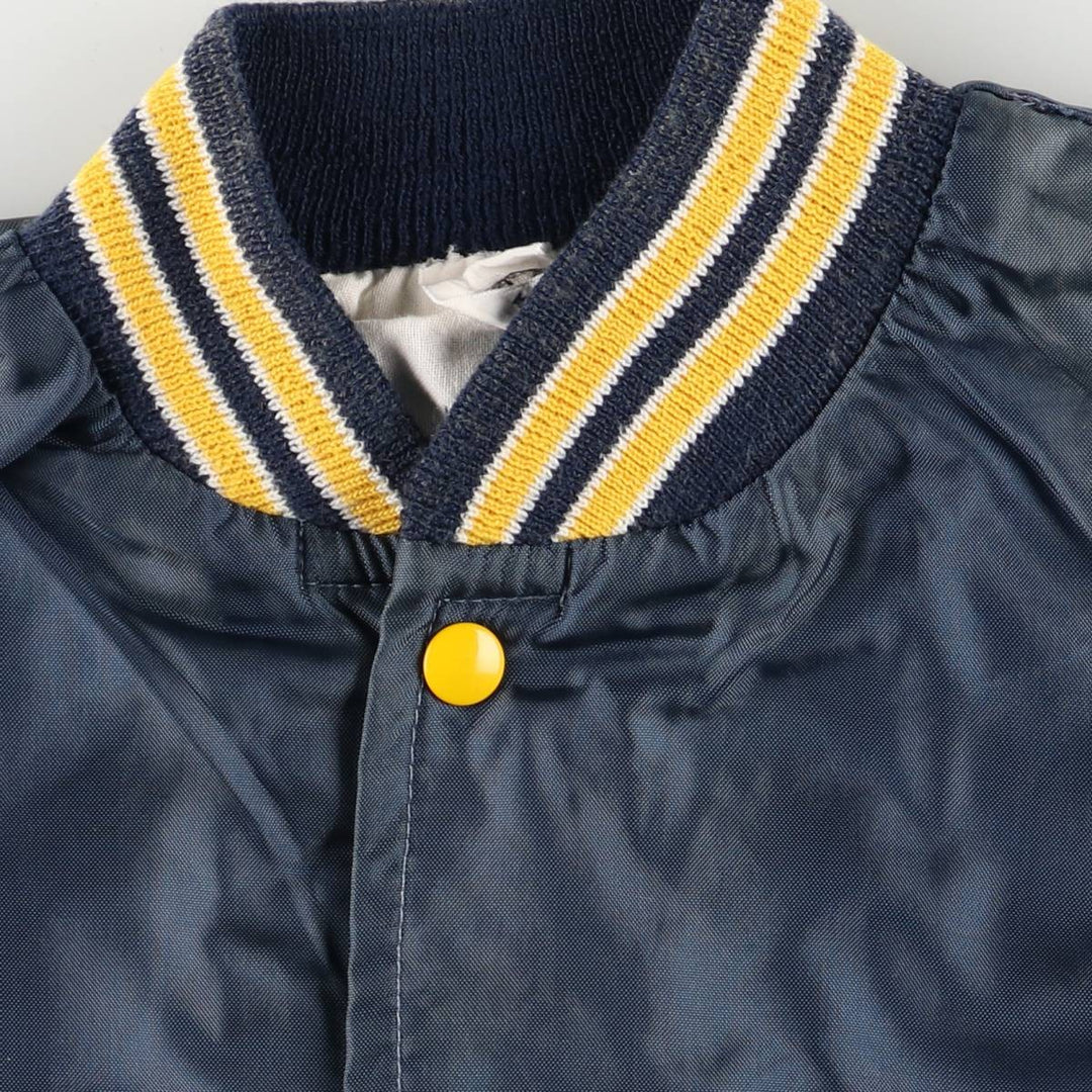 Vintage 1970'S West Wind Varsity Jacket, Men's XL unclear navy blue type Vintage Second Hand
